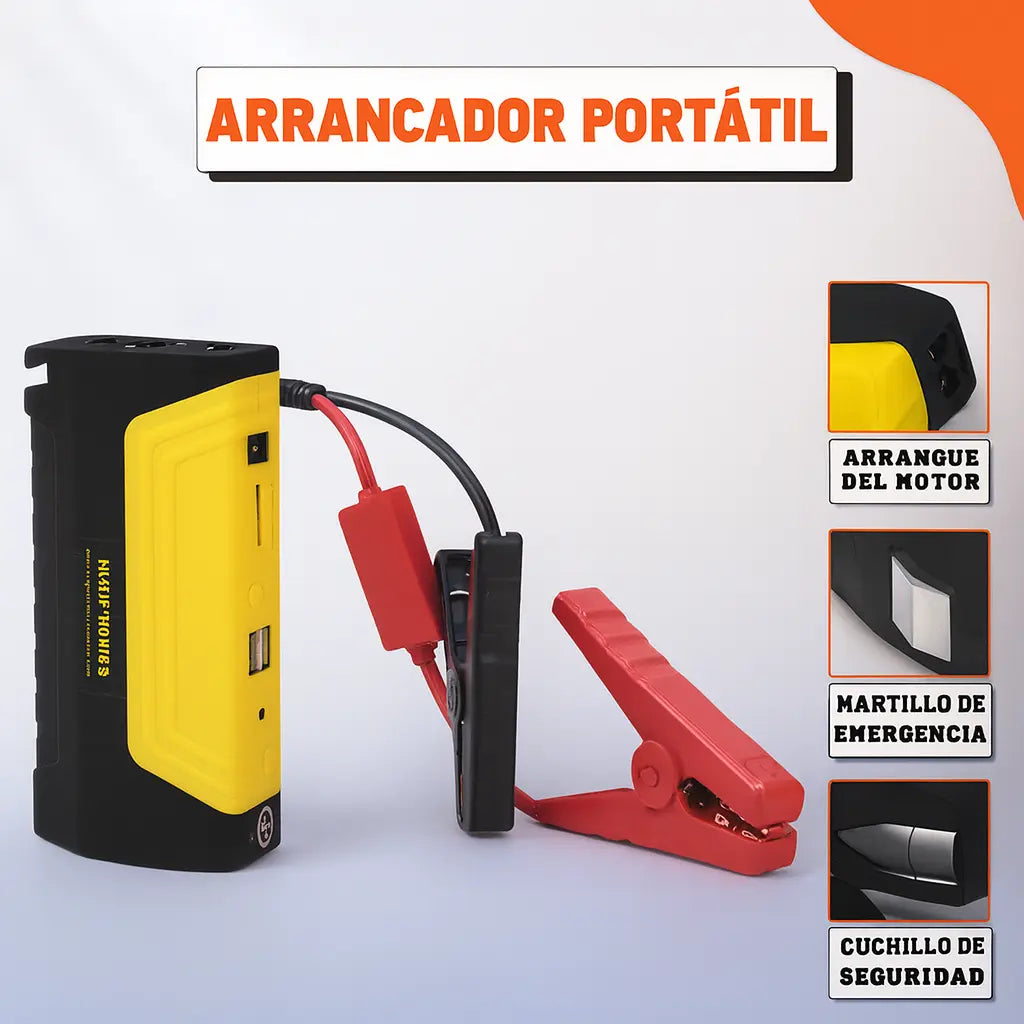 Nbeno start | El arrancador portátil con compresor de aire