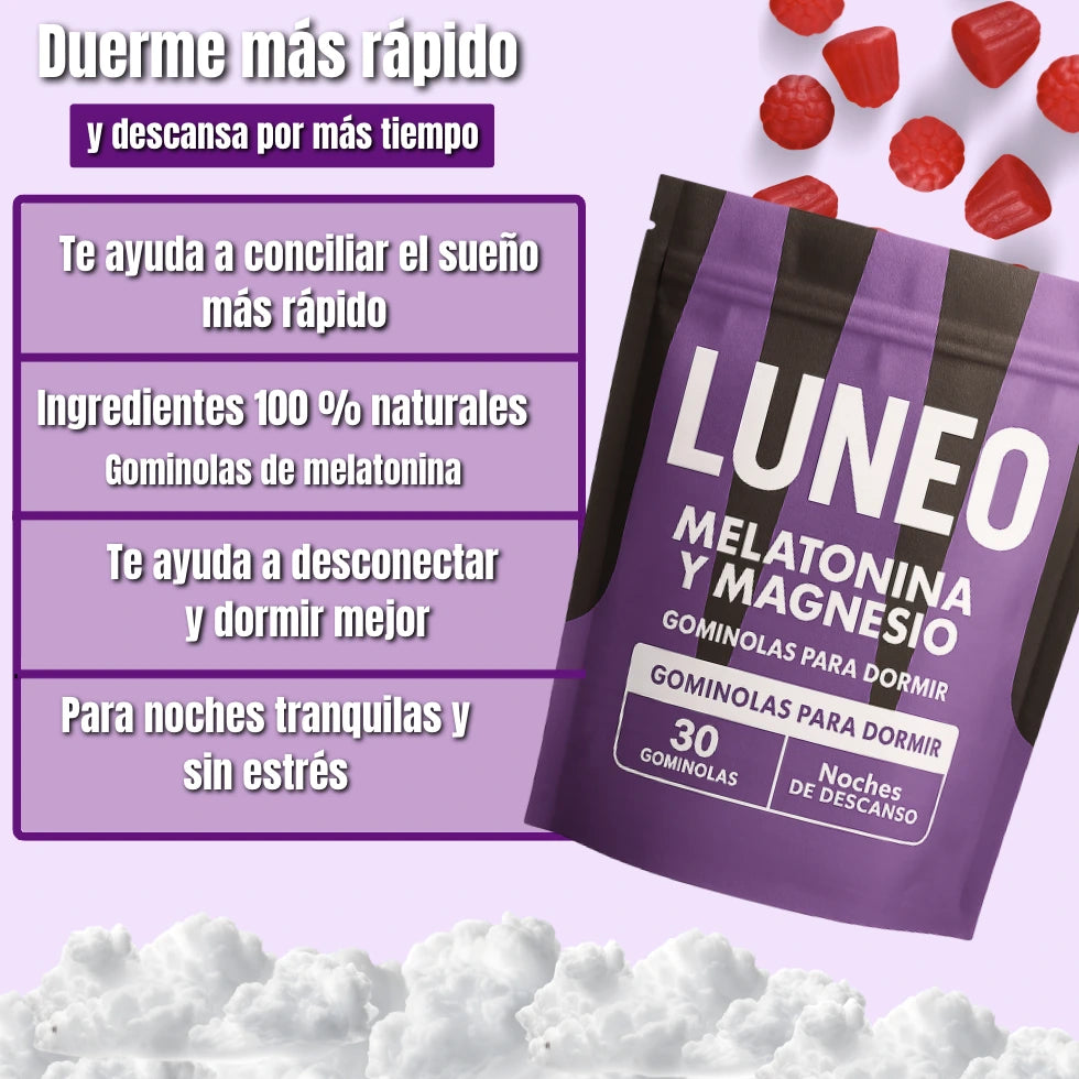 LUNEO® – Gominolas naturales para dormir