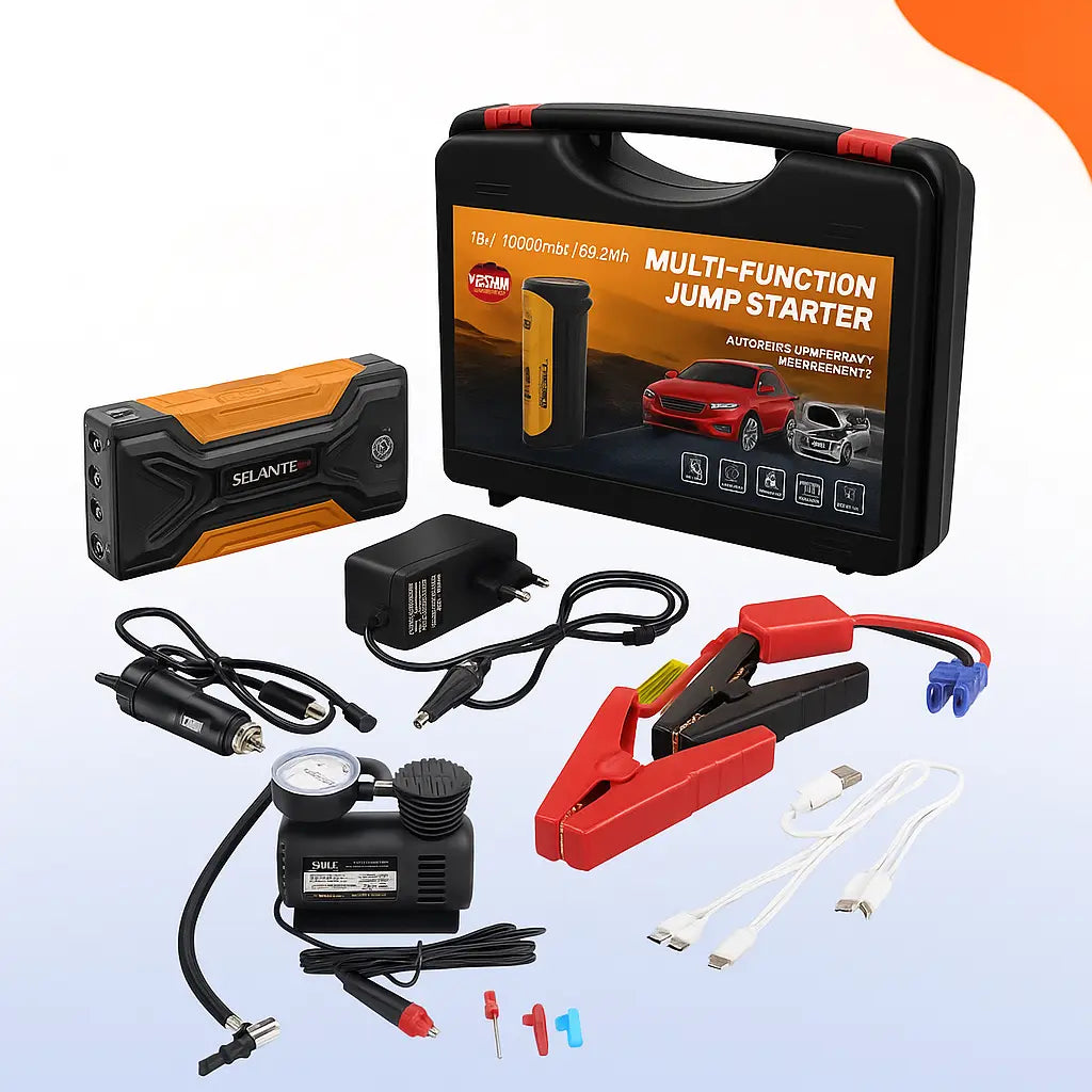 Nbeno start | El arrancador portátil con compresor de aire